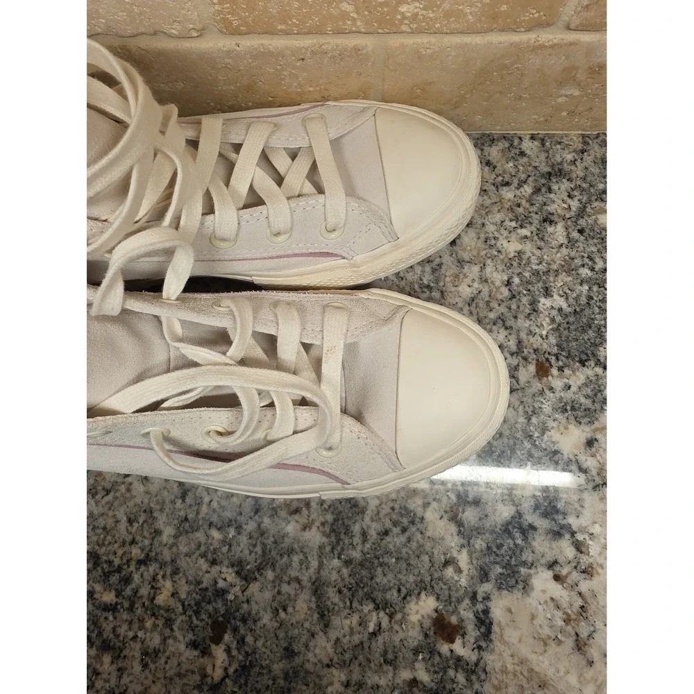 Converse Platform Pink White Women's Size 9 Sneakers Shoes A05962C High Top